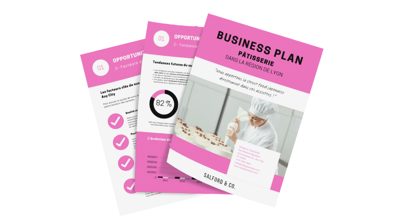 Business plan pour Pâtisserie